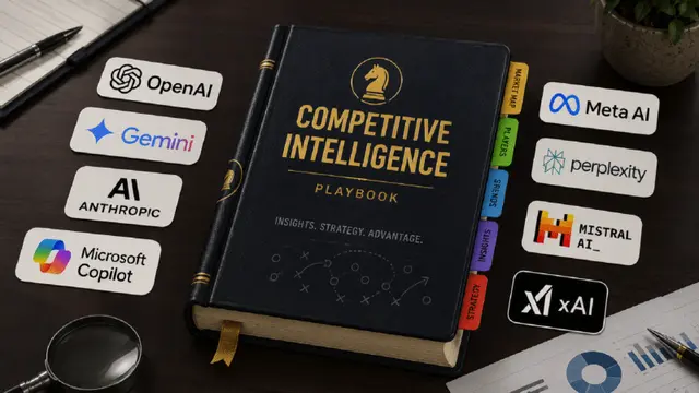 The marketer’s new playbook for AI-powered competitive intelligence