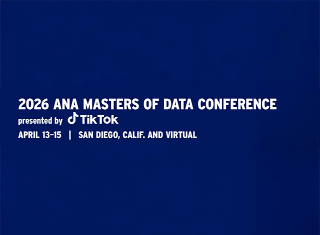 2026 ANA Masters of Data Conference