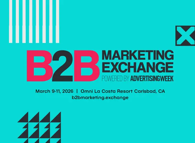 B2B Marketing Exchange 2026