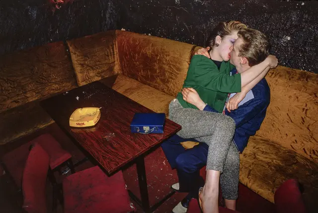 Derek Ridgers’ new book shows snogging couples at London nightclubs from the 1970s to 1990s