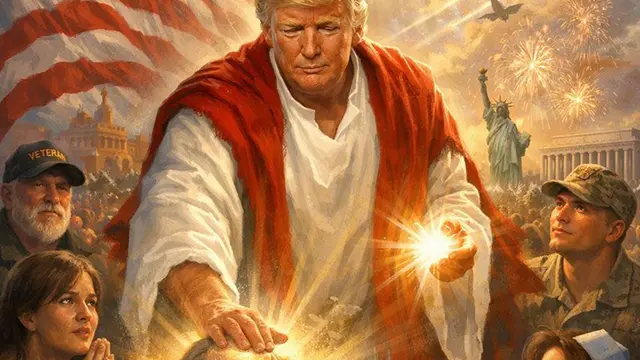 Donald Trump’s AI Jesus image could finally break his brand
