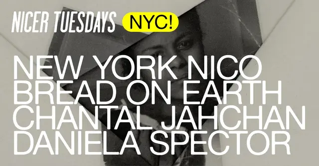 Tickets now available for February’s Nicer Tuesdays in New York!