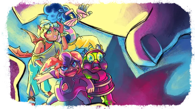 Demon Tides ’90s retro design has a surprisingly modern influence
