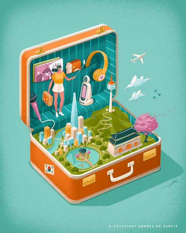 Illustrations for Turisanda :: Behance