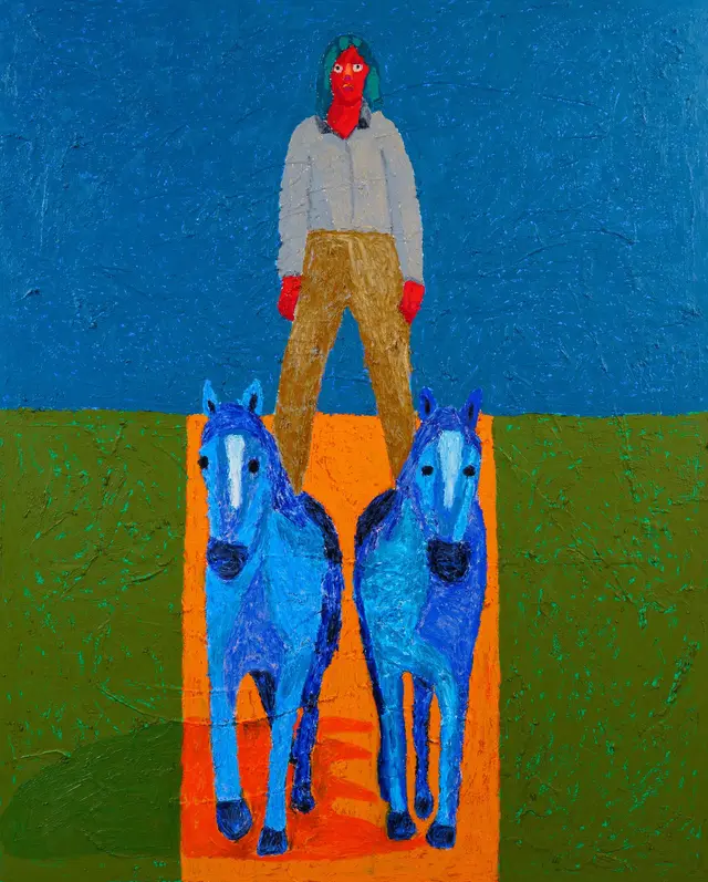 Diogo Potes’ paintings take poetic licence to a whole new level