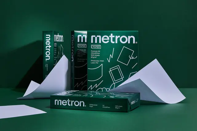 Metron Stationary :: Behance