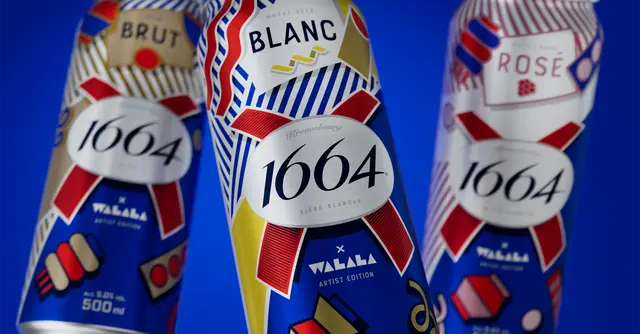 Beer brand gives Lunar New Year an abstract makeover