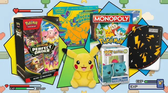 From trading cards to t-shirts, get goodies the Pokémon fan in your life REALLY wants